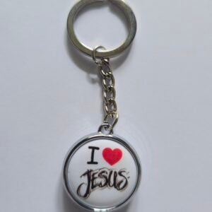 I Love Jesus Keychain